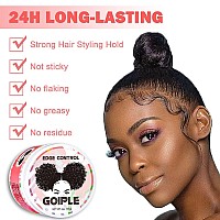 Edge Control Wax For Women Strong Hold Nongreasy Edge Control Smoother Edge Tamer Edge Wax Styling Tamer Edge Control For Blac