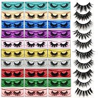 Lashes Bulk Christmas Gift Mikiwi 30 Pack Eyelashes 1318Mm 5D Fake Mink Eyelashes Wholesale Fluffy Natural Volume Eye Lashes