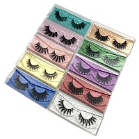 Lashes Bulk Christmas Gift Mikiwi 30 Pack Eyelashes 1318Mm 5D Fake Mink Eyelashes Wholesale Fluffy Natural Volume Eye Lashes