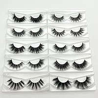 Lashes Bulk Christmas Gift Mikiwi 30 Pack Eyelashes 1318Mm 5D Fake Mink Eyelashes Wholesale Fluffy Natural Volume Eye Lashes