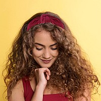 Yetasi Headbands For Women Are Classy Rose Red Velvet Knotted Headband For Women Is Chic Fashion Designer Top Knot Head Band