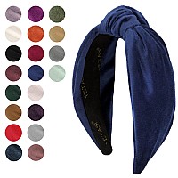 Yetasi Royal Blue Headband Is Chic Velvet Knotted Headbands For Women Are Trendy Headbands Are Uniquely Made Of Non Slip Mater