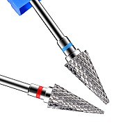 Diesisa 2 Pack Nail Drill Bits For Acrylic Nails 332 Shank Drill Bits For Nails Professional Electric Nail Drill Bits For Hom