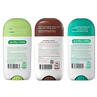 Hello Deodorant Variety Pack Sweet Coconut Fresh Citrus White Sage For Women Men Aluminum Free Baking Soda Free Paraben