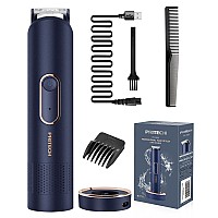 Pritech Manscape Groin Hair Trimmer Rechargeable Shavers For Men Electric Razor For Men Waterproof Body Trimmer Pubic Hair T