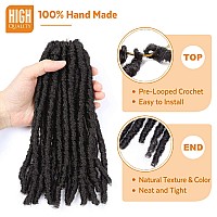 Wignee Crochet Hair 120 Strands Faux Locs 8 Inches Soft Locs Pretwisted Locs 6 Packs Prelooped Crochet Hair For Black Women8