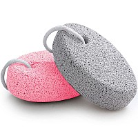 Natural Foot Pumice Stone For Feet Borogo 2Pack Lava Pedicure Tools Hard Skin Callus Remover For Feet And Hands Whitered