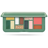 Pupa Milano 002 Green Eyeshadow Palette - 11 Shades, Talc-Free