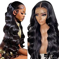 Hot Star 210 Density Hd 13X6 Lace Front Wigs Human Hair Pre Plucked Glueless Body Wave Human Hair Wigs For Black Women Hd Lace