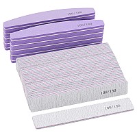 35 Count 100180 Grit Nail Files And Buffers Kit Sponge Nail Buffing Blocks Double Sided Emery Boards For Acrylic Nails