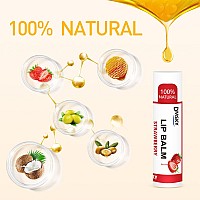 Dmsky 60 Pack Lip Balm Natural Lip Balm Bulk With Vitamin E And Coconut Oil Moisturizing Soothing Chapped Lips Gifts For Wome