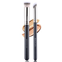 Mogilan Concealer Brush Under Eye Professional Eye Blending Brush For Makeup Eyeshadow Concealer Contour Blending Buffing With L