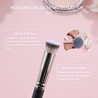 Mogilan Concealer Brush Under Eye Professional Eye Blending Brush For Makeup Eyeshadow Concealer Contour Blending Buffing With L