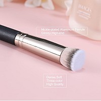 Mogilan Concealer Brush Under Eye Professional Eye Blending Brush For Makeup Eyeshadow Concealer Contour Blending Buffing With L