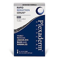 Plexaderm Rapid Reduction Eye Serum Advanced Formula Anti Aging Serum Visibly Reduces Undereye Bags Wrinkles Dark Circles