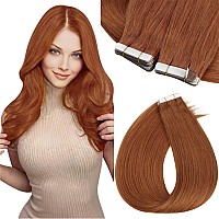 Sunny Hair Tape In Hair Extensions Human Hair Copper Invisible Tape In Human Hair Extensions Colored Tape In Hair Extensions Cop