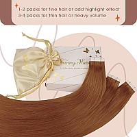 Sunny Hair Tape In Hair Extensions Human Hair Copper Invisible Tape In Human Hair Extensions Colored Tape In Hair Extensions Cop