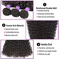 Aopusi Hair Bundles Water Wave26 28 30 Inch100 Brazilian Remy Wet And Wavy Human Hair 3 Bundles 10A Grade Virgin Hair Extensi