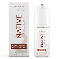 Native Moisturizing Facial Serum Contains Naturally Derived Ingredients Hydrating Serum With Coconut And Vitamin B3 Revitaliz