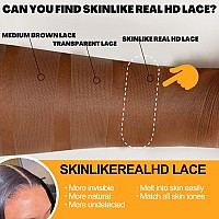 Beeos 13X6 Skinlike Real Hd Lace Frontal Only 613 Honey Blonde 010Mm Ultrathin Invisible Swiss Lace Ear To Ear Virgin Hair Fr