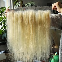 Beeos 13X6 Skinlike Real Hd Lace Frontal Only 613 Blonde 010Mm Ultrathin Swiss Lace Preplucked Natural Hairline Invisible L