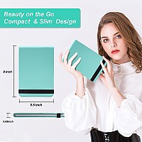 Rrtide Travel Makeup Mirror With Detachable 35Inch 10X 20X Magnifying Mirror Large Travel Mirror With 3 Adjustable Light Set