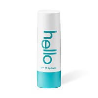 Hello Moisturizing Vegan Lip Balm Spf 15 Sweet Mint With Coconut Oil Beeswax Free Petrolatum Free And Parabens Free 015 Ou