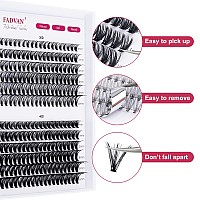 Individual Lashes 280Pcs Diy Eyelash Extension 30D40D C Curl Mixed 916Mm Cluster Lashes Natural Wispy Reusable Mink Lash Clust