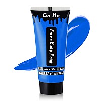 Go Ho Blue Face Body Paint Washable237 Oz70 Mlwater Based Cream Royal Blue Face Paintsmurf Mystique Avatar Clown Makeupbl