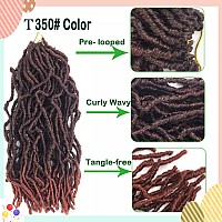 Paraglame 14 Inch Soft Locs Crochet Hair For Black Women 8 Packs Faux Locs Crochet Braids Pre Looped Goddess Soft Locs Crochet