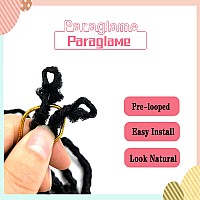 Paraglame 14 Inch Soft Locs Crochet Hair For Black Women 8 Packs Faux Locs Crochet Braids Pre Looped Goddess Soft Locs Crochet