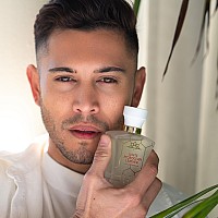 H Habibi White Moroccan Leather Arabian Cologne For Men Smooth Warm Spicy Mens Cologne Blended With Exotic Notes Of Sanda