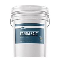 Earthborn Elements Epsom Salt 5 Gallon Magnesium Sulfate Soaking Solution