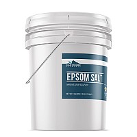 Earthborn Elements Epsom Salt 5 Gallon Magnesium Sulfate Soaking Solution