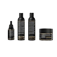 The Beard Struggle Beard Grooming Kit For Men Includes Beard Balm Beard Oil Beard Wash Beard Conditioner Gold Collection