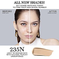 Lancme Teint Idole Ultra Wear Buildable Full Coverage Foundation Longwear Waterproof Natural Matte Finish 235N Light To