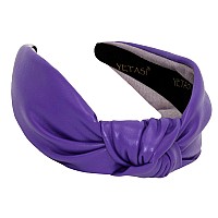 YETASI Violet Purple Headbands for Women are Uniquely Made of Non Slip Material for Your Comfort. Purple Headband is a Classy Knot Headbands for Women Leather Knotted Headband for Women is Trendy