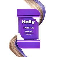 Hally Hair Temporary Hair Color Shade Stix Purple 12 Ml Washable Hair Chalk For Kids Teens Adults One Day Pop Of Color