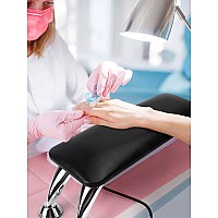 Big Arm Rest For Nails Cushion Microfiber Leather Hand Rest For Nails Tech Hand Rest Pillow For Nails Toenails Detachable Nai