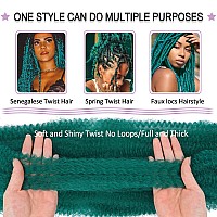 Marley Hair 30 Inch Pre Separated Springy Afro Twist Hair 8 Packs Marley Twist Braiding Hair For Faux Locs Crochet Hair Syntheti