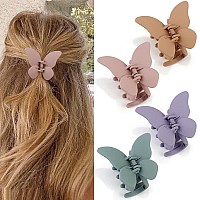 Canitor Butterfly Hair Clips 27 Butterfly Claw Clips Large Hair Clips Hair Claw Clips For Thick Hair Cute Hair Clips For Women