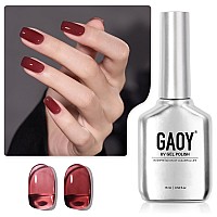 Gaoy Jelly Nude Gel Nail Polish 16Ml Sheer Translucent Soak Off Gel Polish Uv Light Cure For Nail Art Diy 1627 Splendor