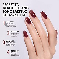 Gaoy Jelly Nude Gel Nail Polish 16Ml Sheer Translucent Soak Off Gel Polish Uv Light Cure For Nail Art Diy 1627 Splendor