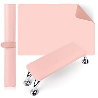 Nail Arm Rest For Acrylic Nails With Nail Table Mat Microfiber Leather Nail Hand Rest Cushion For Nails Soft Hand Pillow Foots