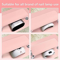 Nail Arm Rest For Acrylic Nails With Nail Table Mat Microfiber Leather Nail Hand Rest Cushion For Nails Soft Hand Pillow Foots