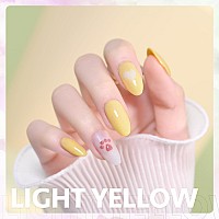 Gaoy Pastel Gel Nail Polish 16Ml Soak Off Uv Light Cure Gel Polish For Spring Summer Soft Candy Nail Art Diy Macaron 1651 Ligh