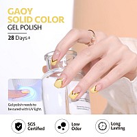 Gaoy Pastel Gel Nail Polish 16Ml Soak Off Uv Light Cure Gel Polish For Spring Summer Soft Candy Nail Art Diy Macaron 1651 Ligh