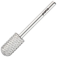 Pana Smooth Top Large Barrel 332 Shank Size Silver Extra Coarse Grit Fast Remove Acrylic Or Hard Gel Nail Drill Bit For