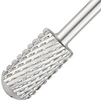 Pana Smooth Top Large Barrel 332 Shank Size Silver Extra Coarse Grit Fast Remove Acrylic Or Hard Gel Nail Drill Bit For