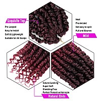 Bileaf Passion Twist Crochet Hair 8 Packs Pre Looped Crochet Hair 14 Inch Pre Twisted Passion Twist Hair Crochet Braids For Wom